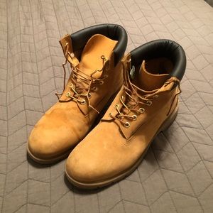 Timberland Mens Boot 6 Inch Classic Premium Wheat